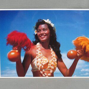 Vintage Postcard - Polynesian Beauty - Movie Supply of Hawaii